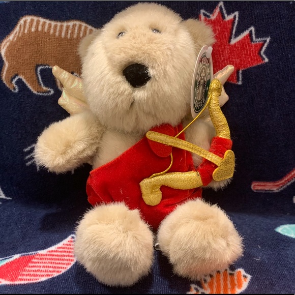 NWT Starbucks Cupid Bearista Bear 11th Valentines - Picture 2 of 4